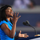 Angela Bassett speaking at the Democratic National Convention on July 27, 2016, in Philadelphia
Getty Images